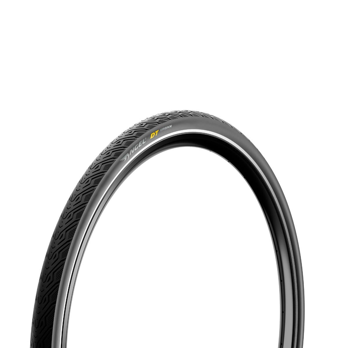 Pirelli Angel DT Urban Tyre Black w/ Reflective Stripes 700x35c