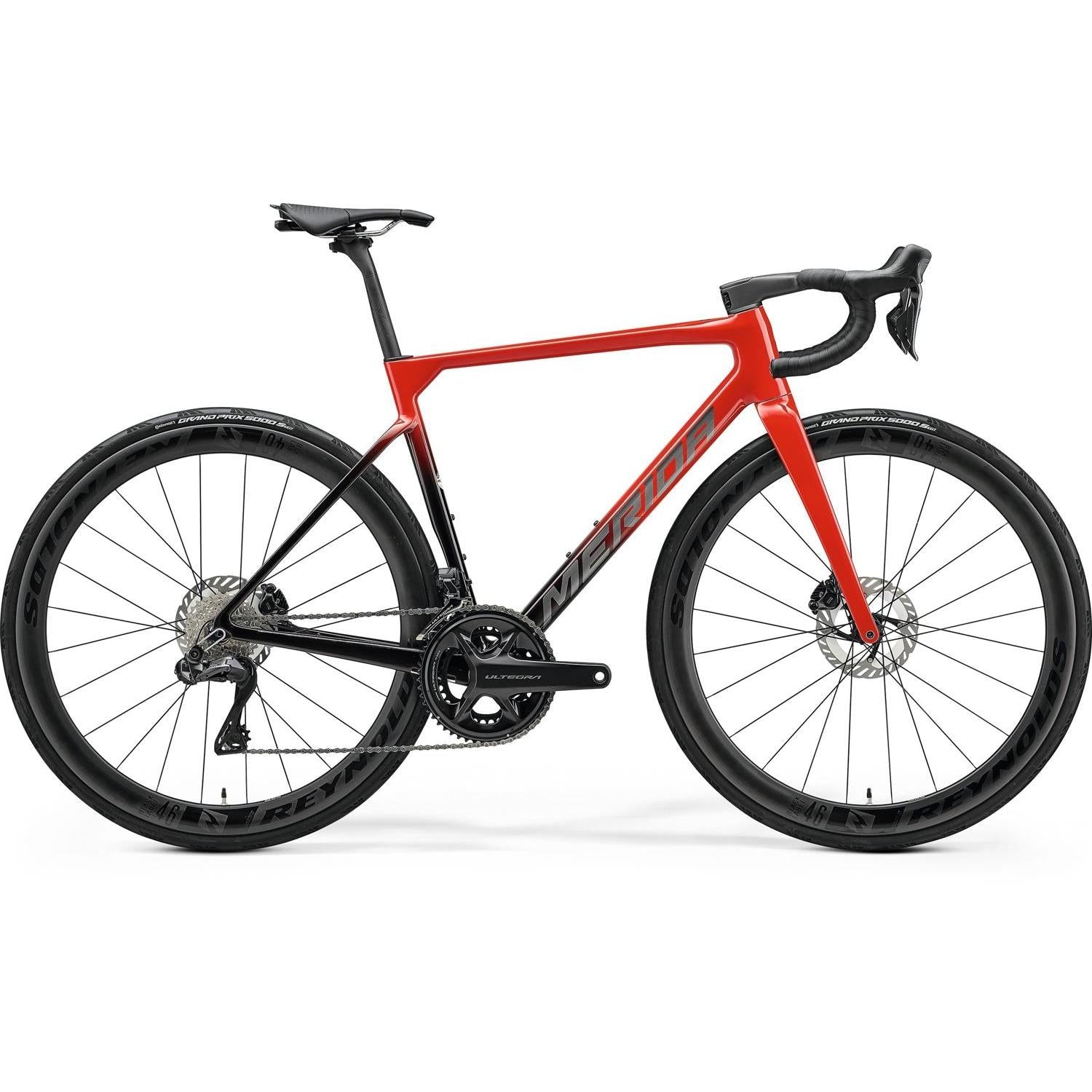 Merida Scultura 9000 Road Race Bike Passion Red/Dark Race Red/Grey
