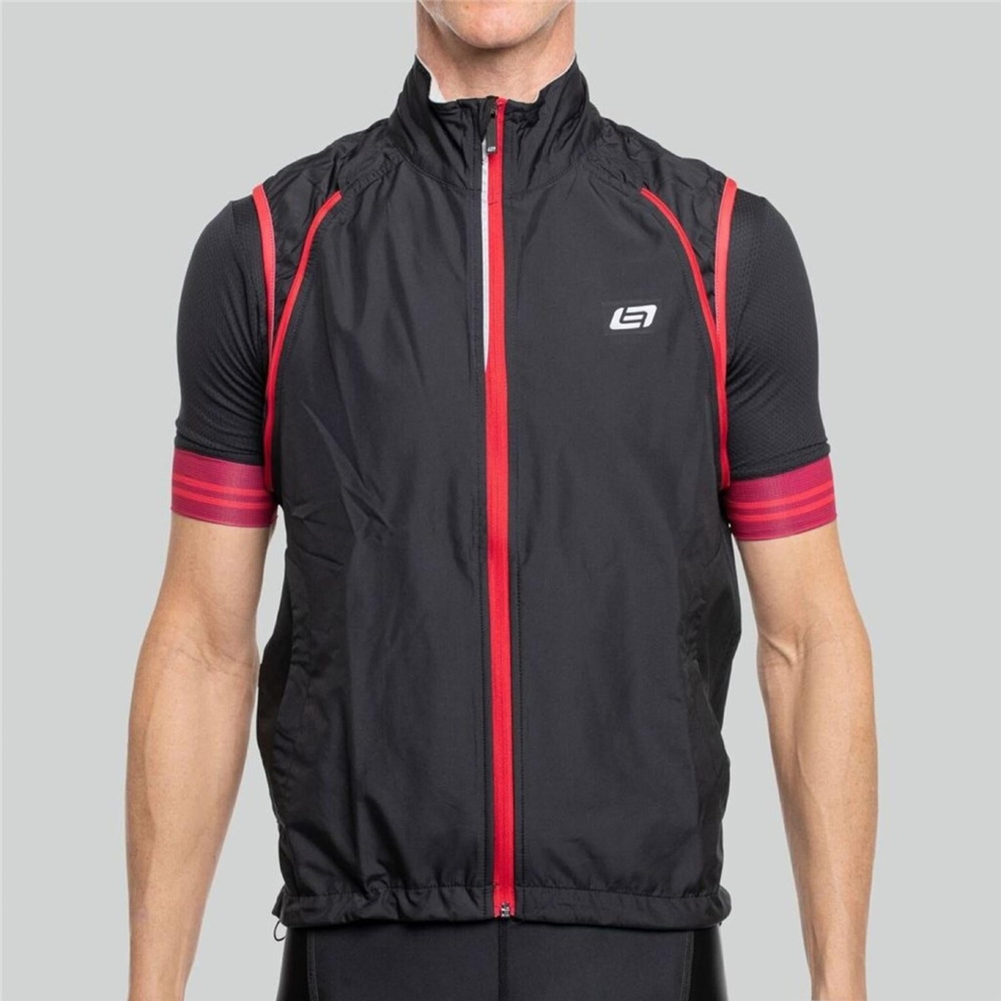 Bellwether Velocity Convertible Jacket/Vest LG Black