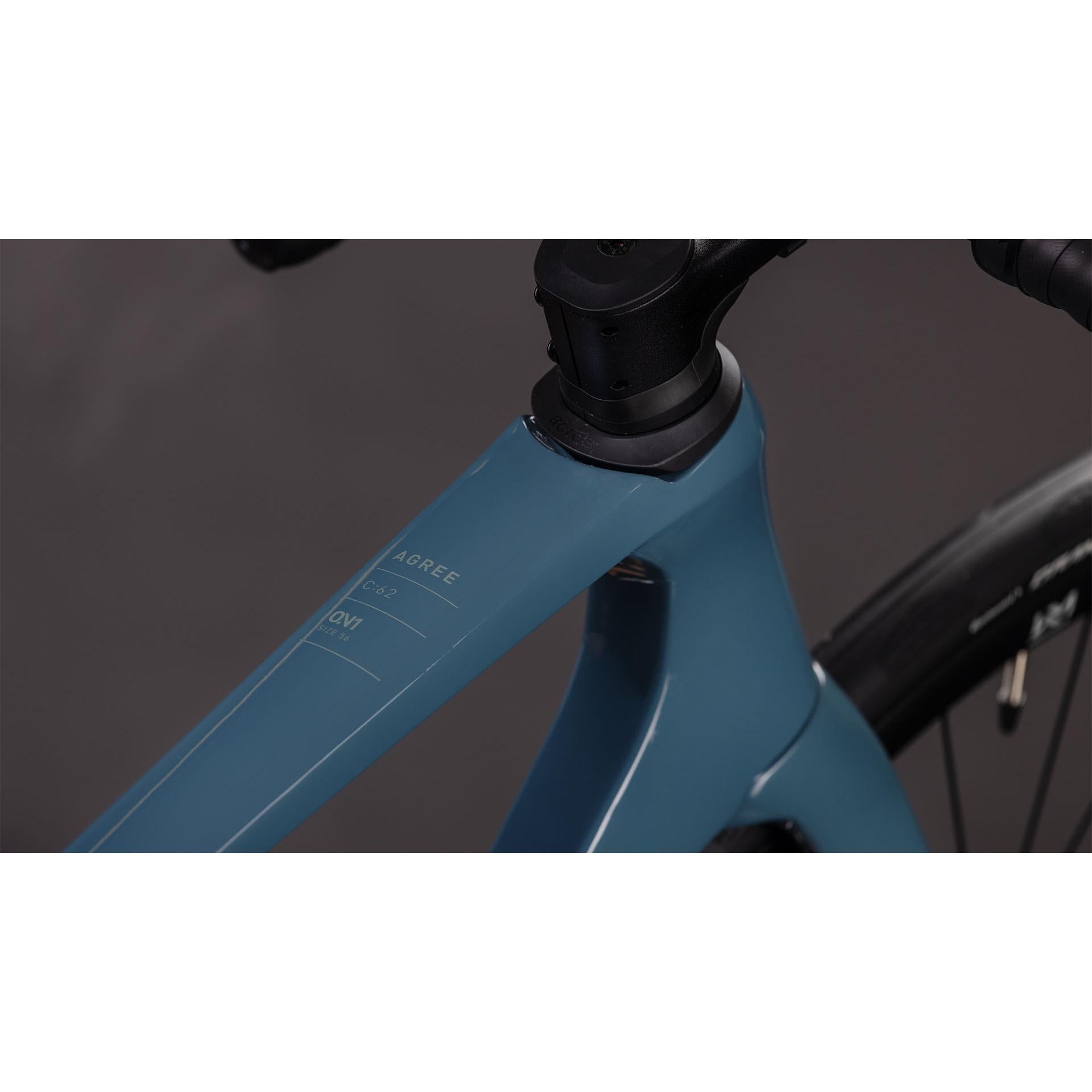 Cube Agree C:62 ONE Road Bike Storm'n'Grey