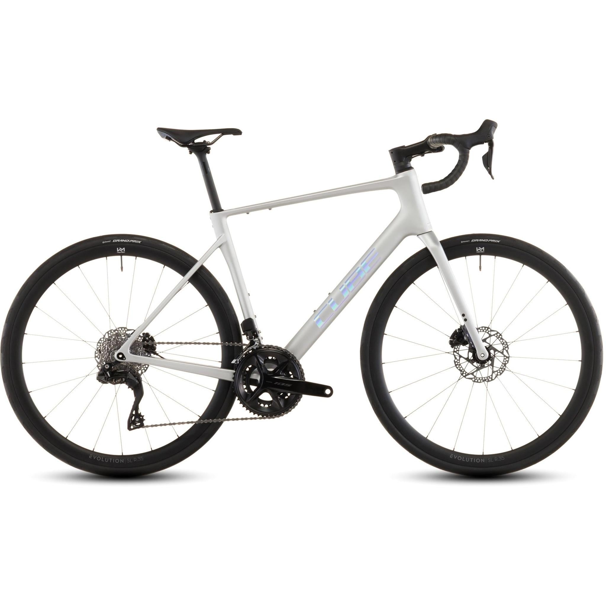 Cube Attain C:62 SLX Road Bike Sleekgrey'n'Prism