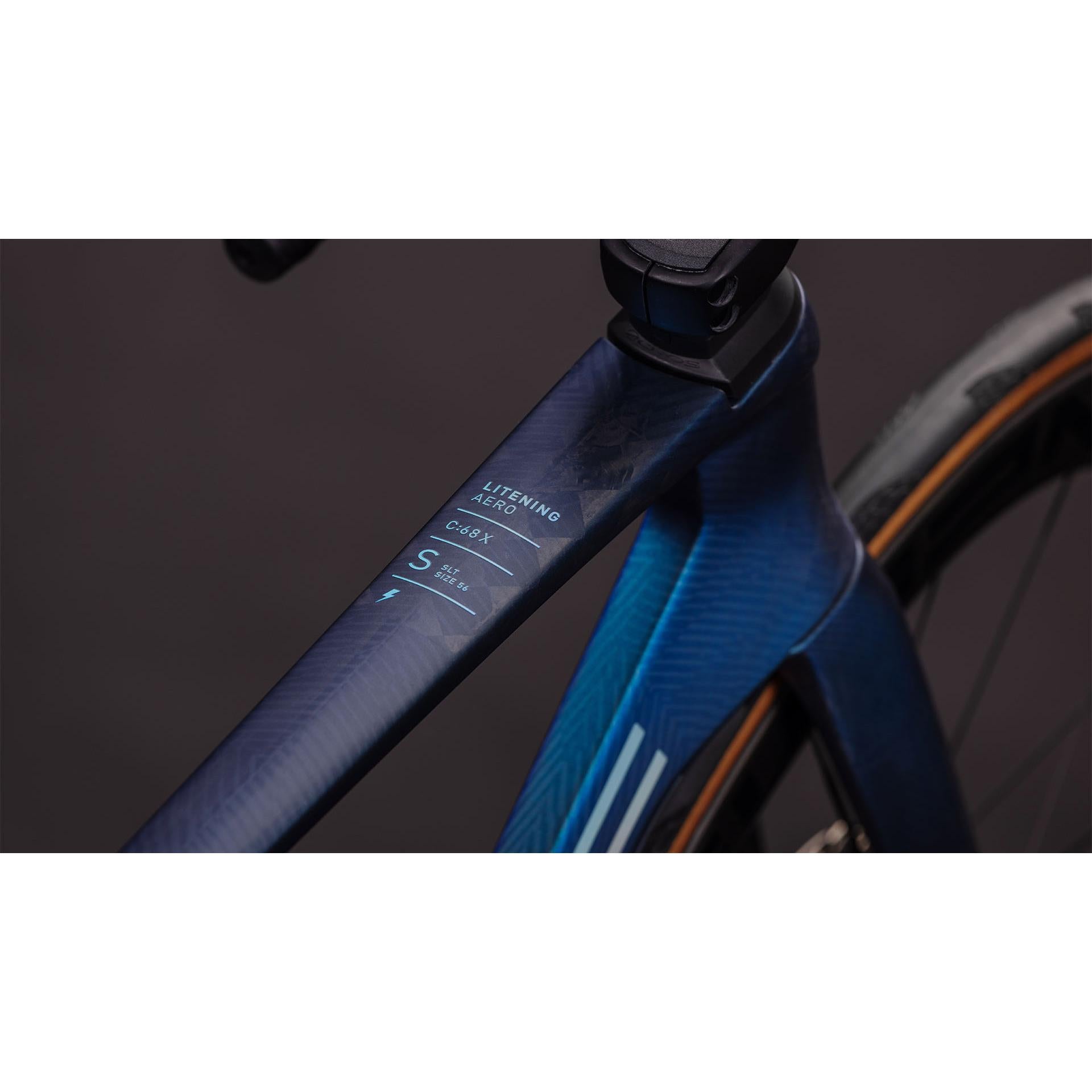 Cube Litening AERO C:68X SLT Road Bike Atlantisgrid'n'Ice