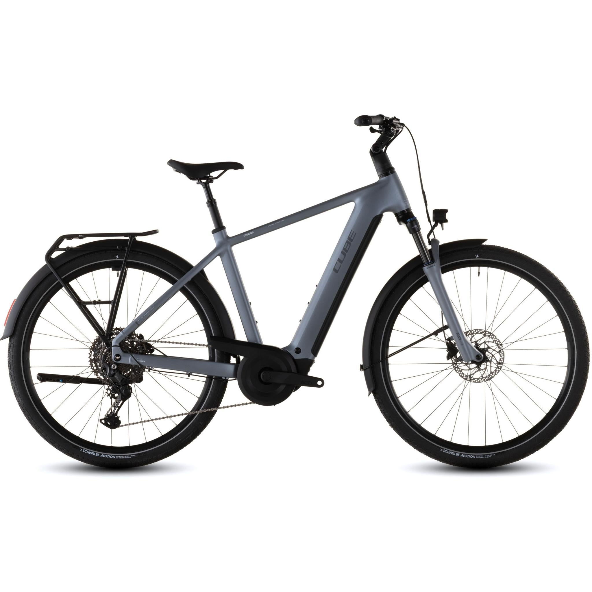 Cube Touring Hybrid Pro 800 Electric Hybrid Bike Pearlgrey'n'Grey