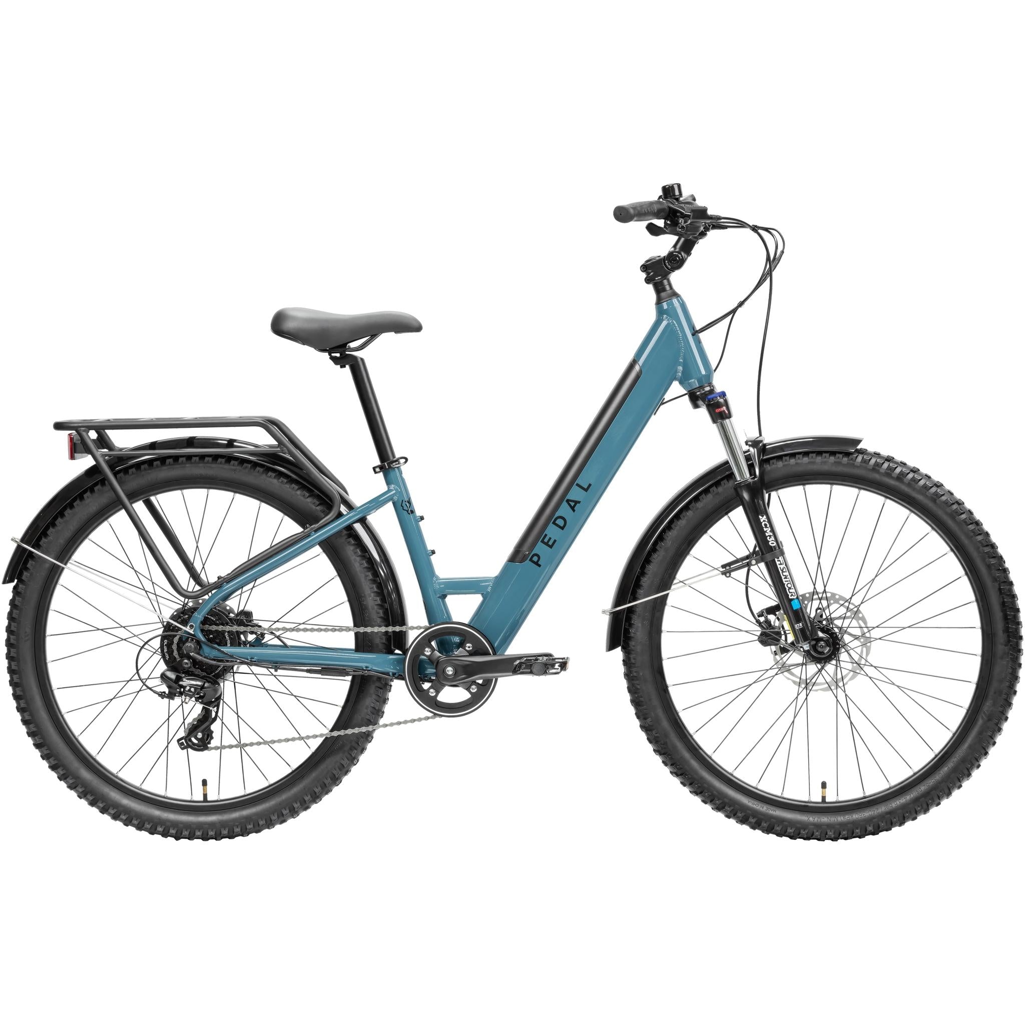 Pedal Coyote 3 ST Tour Electric Hardtail Mountain Bike Slate Grey
