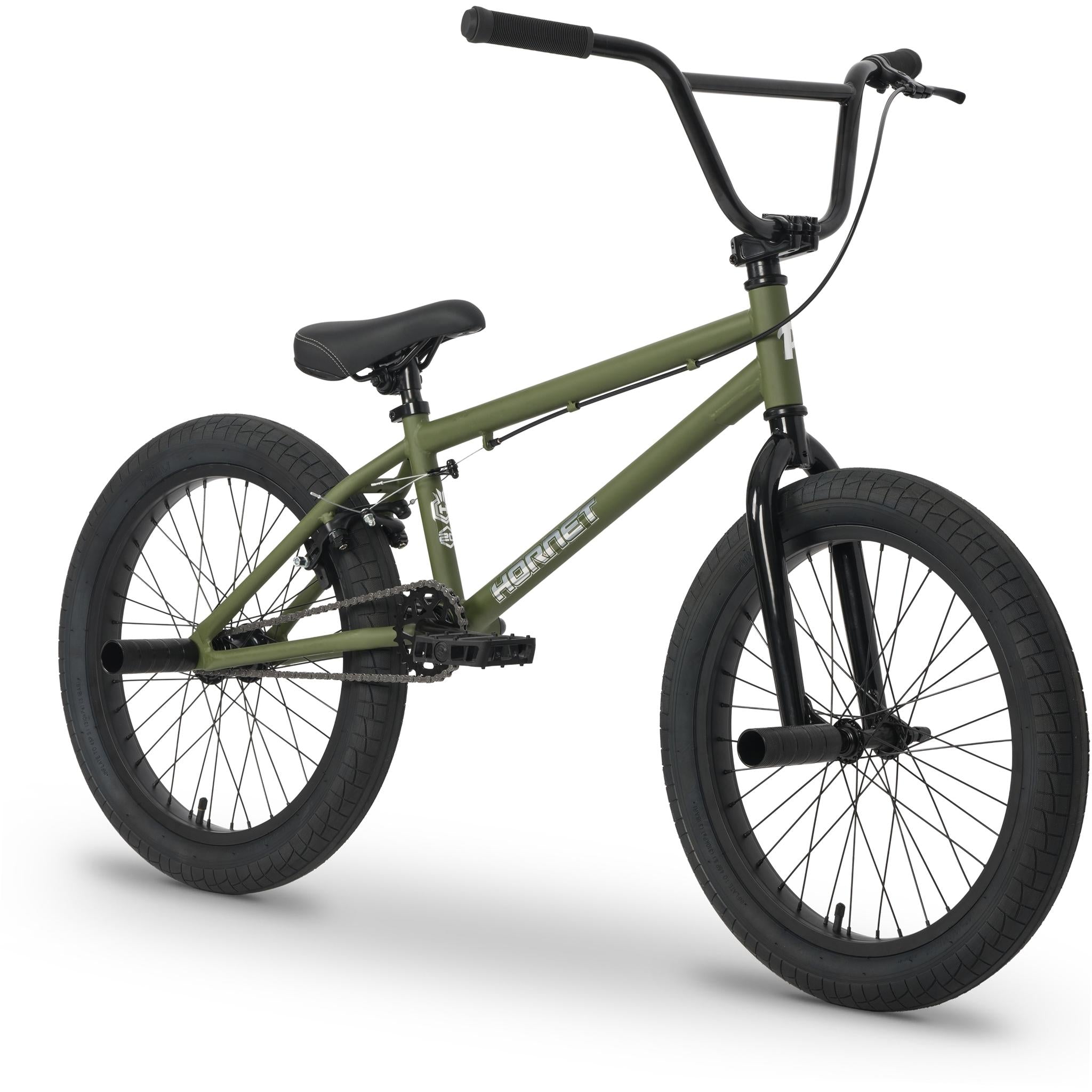 Pedal Hornet 2 20'' Kids BMX Bike Army Green