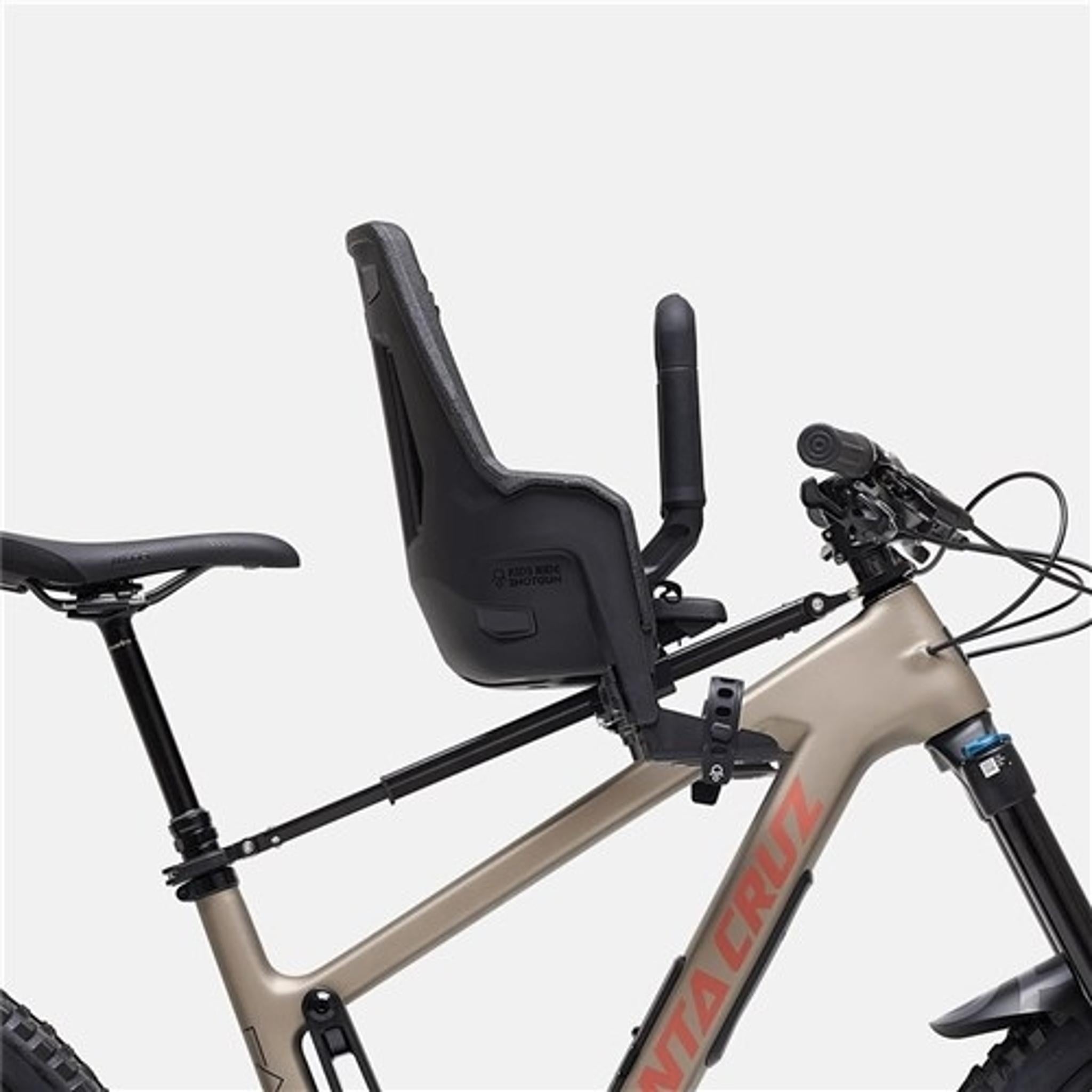 Shotgun Pro Evo Child Seat and Handlebar Combo Black