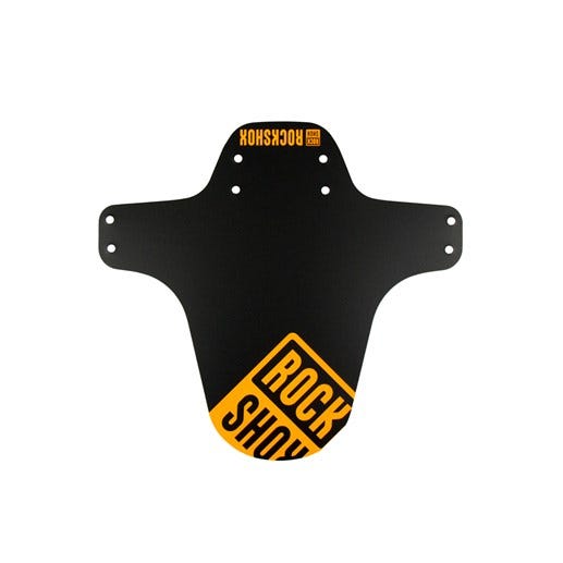 Rockshox Mountain Bike Mudguard Black/Neon Orange