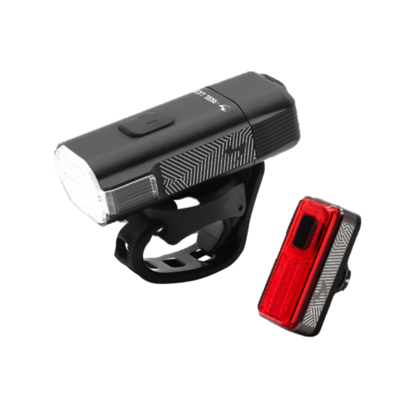 Moon Rigel Lightset Lite 500 Lumens Front and Helix Lite 100 Lumens Rear