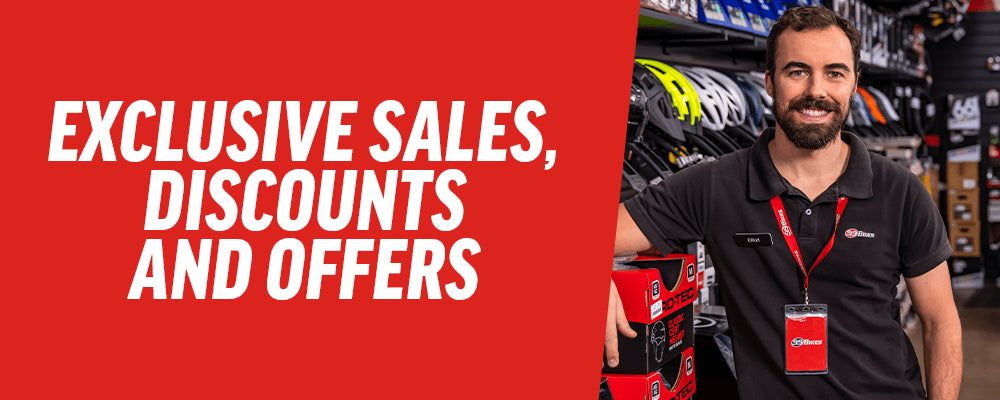 Exclusive sales, discounts and offers